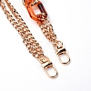 Alloy Curb Chain Bag Strap FIND-WH0071-30B-2