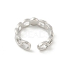 Brass Cup Peg Open Cuff Ring Settings KK-G518-02P-03-3