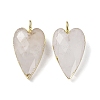 Natural Quartz Crystal Pendants G-G012-12G-06-2