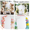 2Pcs 2 Styles Polyester Wedding Arch Cover Cloth FEPA-CN0001-02A-4