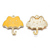 Rack Plating Alloy Enamel Pendants ENAM-T011-191A-3