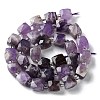 Natural Amethyst Beads Strands G-B065-A02-3