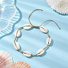 Summer Beach Shell Braided Bead Adjustable Bracelets for Women Men BJEW-JB10375-2