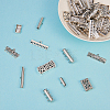 Brass Magnetic Slide Lock Clasps FIND-SC0001-03-6