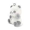 Flocky Opaque Resin Pendants RE-CBAC51B-05C-P-2