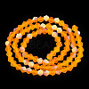 Imitate Austrian Crystal Bicone Frosted Glass Beads Strands GLAA-F029-TM4mm-A23-3