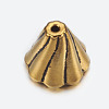 Tibetan Style Bead Caps LS-TIBEB-EA10181Y-AG-FF-2