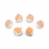 Opaque Resin Pendants RESI-T053-06-4