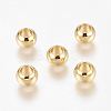 Environment Brass European Beads LS-KK-P120-03G-1