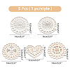 5 Styles Cottonwood Embroidery Floss Organizer DIY-NB0004-91-2