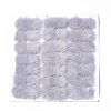Faux Mink Fur Rectangle Decoration X-FIND-S320-01A-09-1