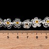 Handmade Millefiori Lampwork Beads Strands X-LAMP-G164-03O-4