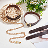 PU Leather Choker Necklaces with Alloy Clasp AJEW-WH0348-131B-4