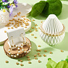 100Pcs Brass Beads KK-TA0008-91-7