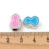 CCB Plastic European Beads CCB-A002-03-3