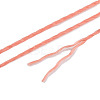 2-Ply Round Waxed Cotton Thread Cords YC-T004-01A-26-4