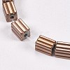 Electroplate Non-magnetic Synthetic Hematite Beads Strands G-P367-K-05-2