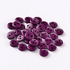 2-Hole Flat Round Resin Sewing Buttons for Costume Design BUTT-E119-36L-07-1