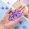 Transparent Acrylic Bead Caps PL551-C08-7