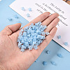 Transparent Acrylic Beads X-PL554-12-6