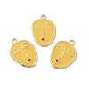 Alloy Enamel Pendants ENAM-J650-07G-01-1