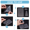 4Pcs Acrylic Action Figure Display Holders ODIS-GA0001-51A-5