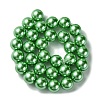 Eco-Friendly Glass Pearl Beads Strands HY-A008-14mm-RB008-2