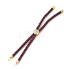 Cotton Cord Bracelet Making KK-F758-03-02-G-2