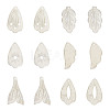 6 Styles Natural Capiz Shell Pendants SHEL-FH0001-02-1