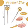 1Set 201 Stainless Steel Ball Head Pins DIY-SP0007-91G-2