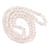 Frosted Crackle Glass Beads Strands GLAA-U001-6mm-M12-3