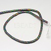 Electroplate Non-magnetic Synthetic Hematite Beads Strands G-J164B-3mm-03-2