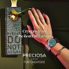 Preciosa&reg Crystal Hotfix Flatback Stones Y-PRC-HSS12-20020-4