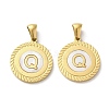 Ion Plating(IP) 304 Stainless Steel Pendants STAS-I204-Q-G-1