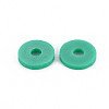 Handmade Polymer Clay Beads Strands CLAY-R089-8mm-T008-3