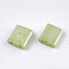 2-Hole Opaque Glass Seed Beads SEED-S023-22C-02-2