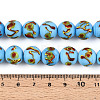 Handmade Lampwork Beads Strands LAMP-N028-05E-4
