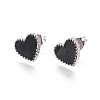 304 Stainless Steel Stud Earrings EJEW-I235-04P-A-1