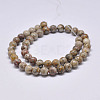Natural Maifanite/Maifan Stone Beads Strands G-F353-4mm-2