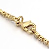 Golden Plated Brass Cubic Zirconia Cup Chain Bracelets BJEW-H0001-04G-3