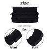 5Yards Polyester Lace Ribbon OCOR-PH0036-70A-2