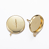 304 Stainless Steel Stud Earring Settings STAS-P166-14-14mm-1