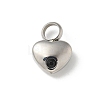 304 Stainless Steel Rhinestone Pendants LS-STAS-R139-01P-03-1