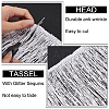 5M Sparkle Polyester Tassel Lace Trim OCOR-OC0001-38A-4