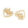 Brass Micro Pave Cubic Zirconia Pendants KK-I475-05G-02-2