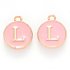 Golden Plated Alloy Enamel Charms LS-ENAM-S118-07L-1