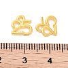 Rack Plating Alloy Pendants PALLOY-S190-06G-03-3