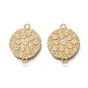 Brass Micro Pave Clear Cubic Zirconia Pendants ZIRC-B002-26G-1