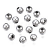 Round 304 Stainless Steel Beads STAS-TAC0004-4mm-P-1