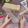 Polyester Ribbons SRIB-WH0011-228A-3